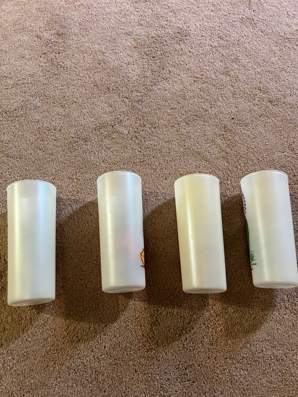4 Bill Flores 16 OZ Indian Drinking Glasses - Picture 6 of 6